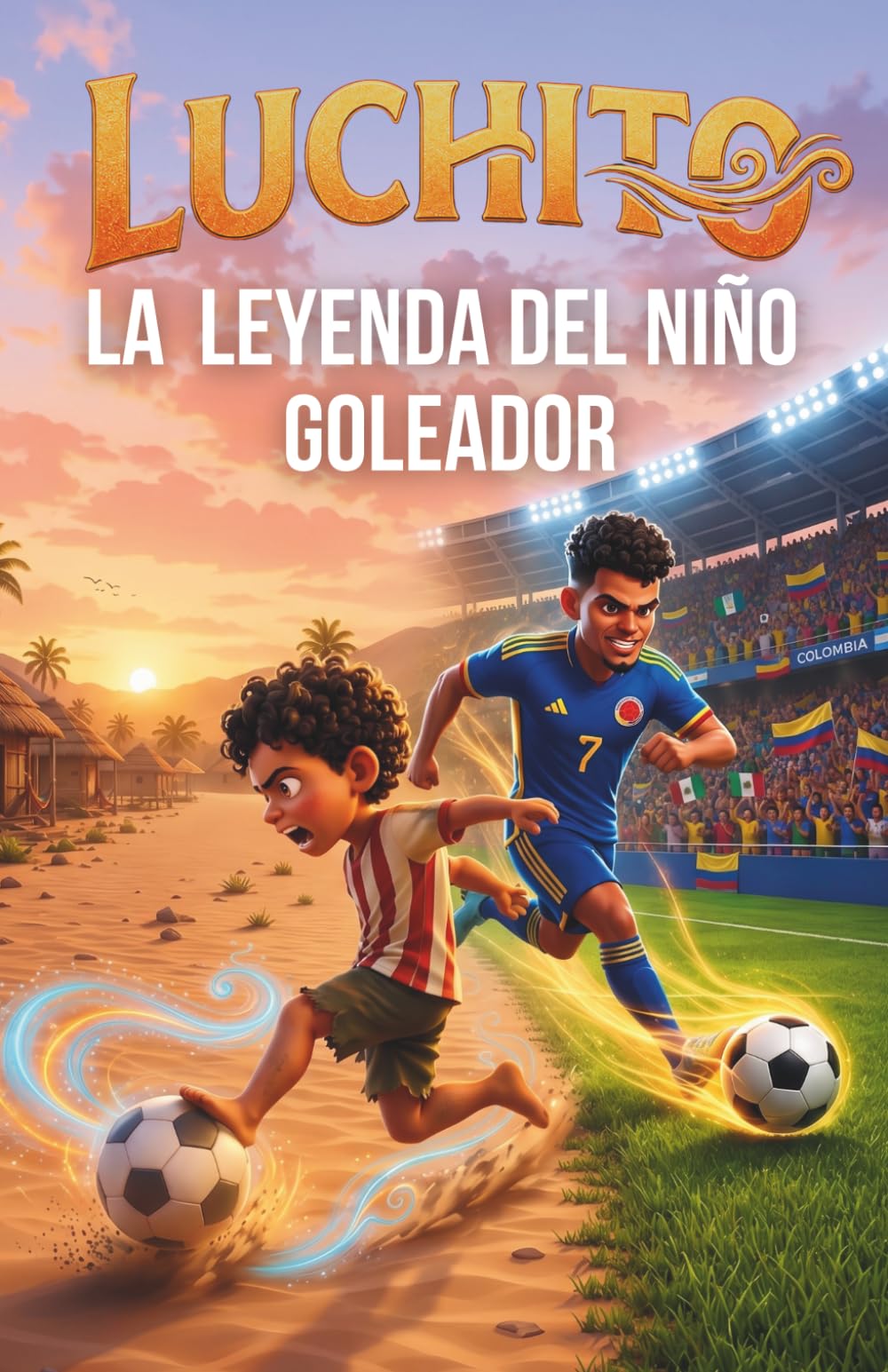 Luchito, la leyenda del niño goleador: El Increíble Viaje de un Joven Futbolista para Alcanzar sus Sueños: Un Cuento Inspirador sobre Perseverancia y Pasión para Niños de 6 a 12 Años.