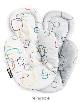 4moms RockaRoo and MamaRoo Infant Insert, Machine Washable, Soft, Plush Fabric, Reversible Design