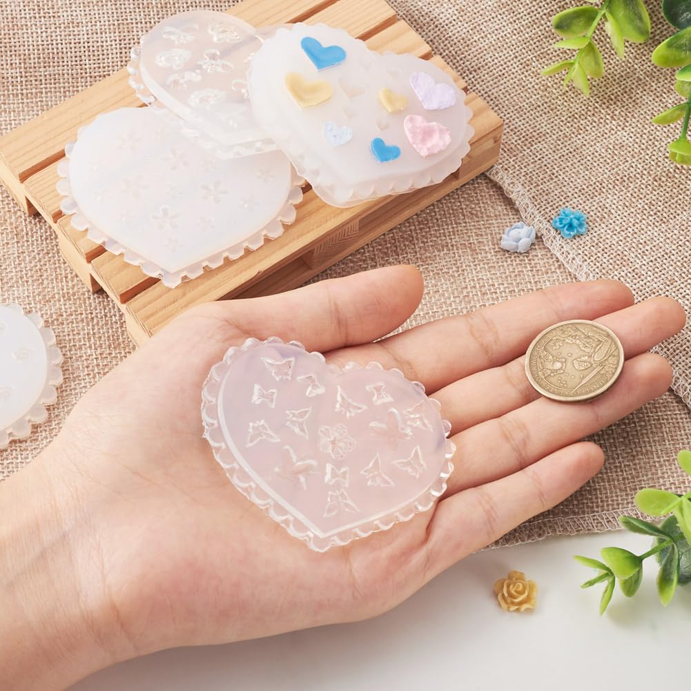 Petal Flower Silicone Mold: Polymer Clay & Jewelry Making