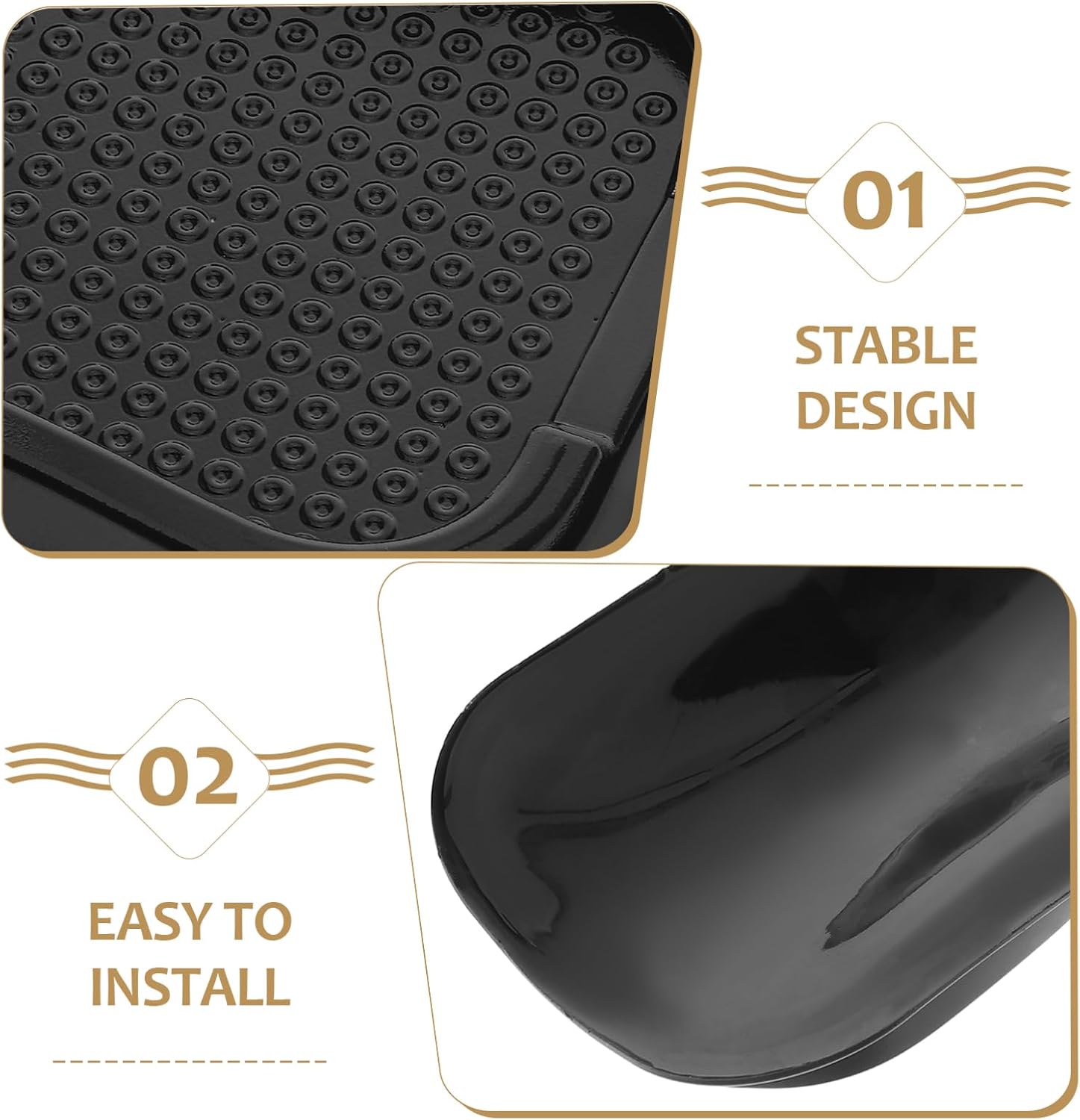 Car Dashboard Mat Non Slip Pad Cell Phone Holder Stand Decorative Dashboard Accessories