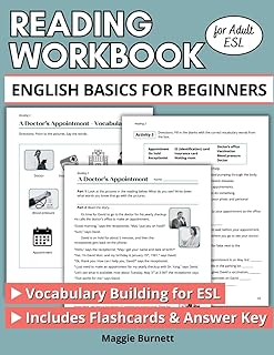 Reading Workbook For Adult ESL cover