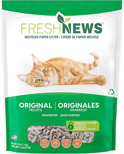 Miniatura 1 de Fresh News Recycled Paper Cat Litter Pellets