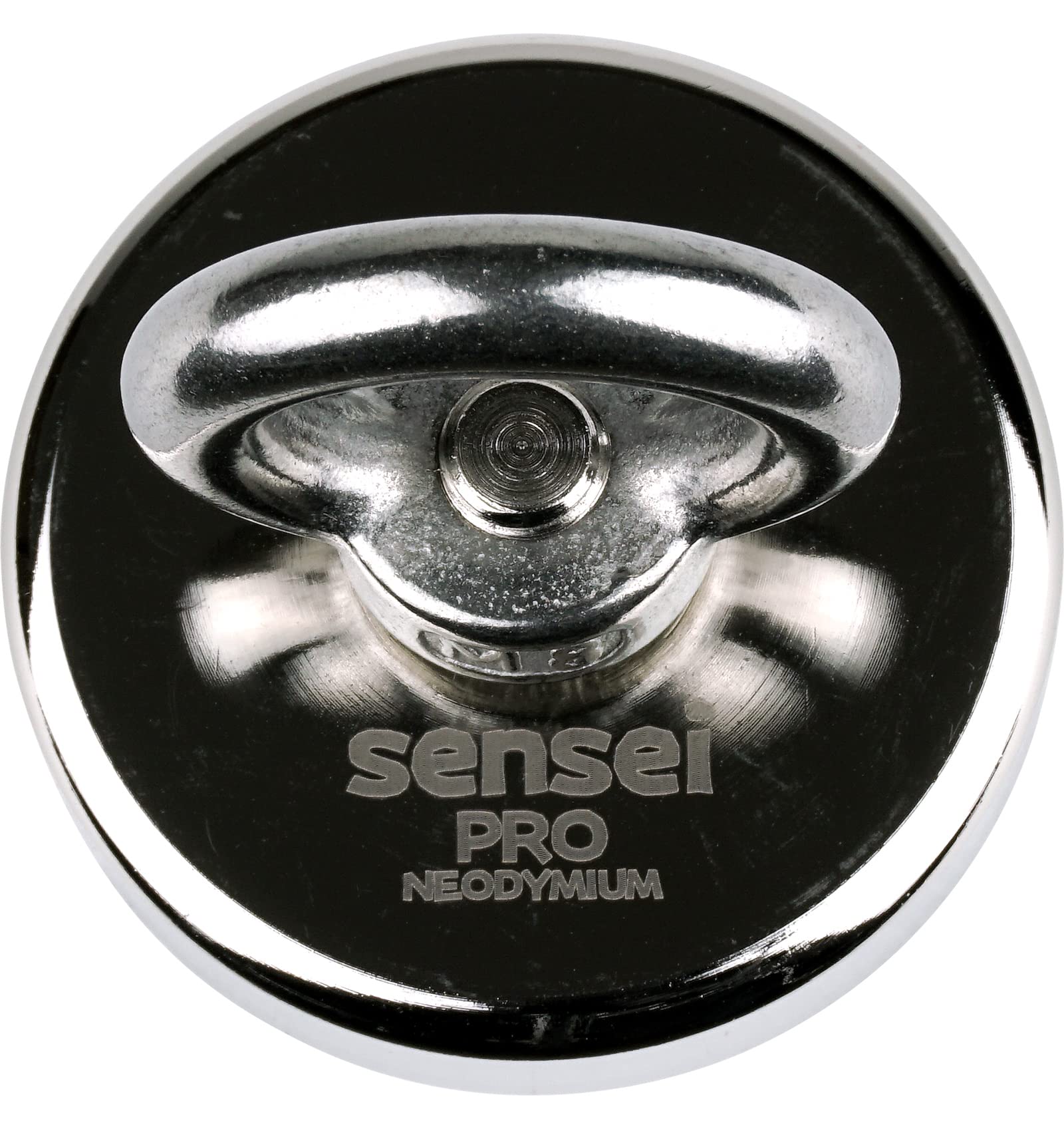 Imán SENSEI 110 kg, Neodimio N52, Ø5 x H1,5 cm, Gancho Superior
