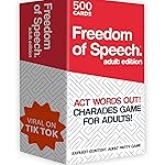 QUOKKA Freedom of Speech Card Board Game - Fast-Paced Guess The Word Challenge - Fun Party Game for Friends and Family Game Night