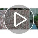 Image of Tranquebar Curtain Co. Window Curtains 6 Feet, 60-65% Room Darkening, Blue Bird Print, Cotton Curtains for Window, Boho Curtains for Living Room with Tassel Lace, BackTabs, Mithu (183cm) - 1 Piece