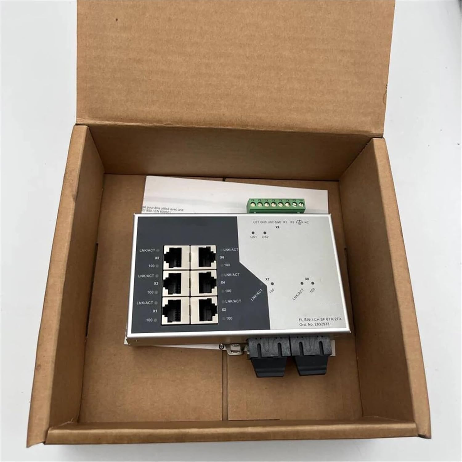 2832933 for Industrial Ethernet Switch FL Switch SF 6TX/2FX