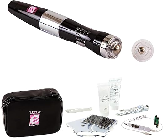 Verseo Female LED Home Electrolysis Shaver Kit, Multicolour