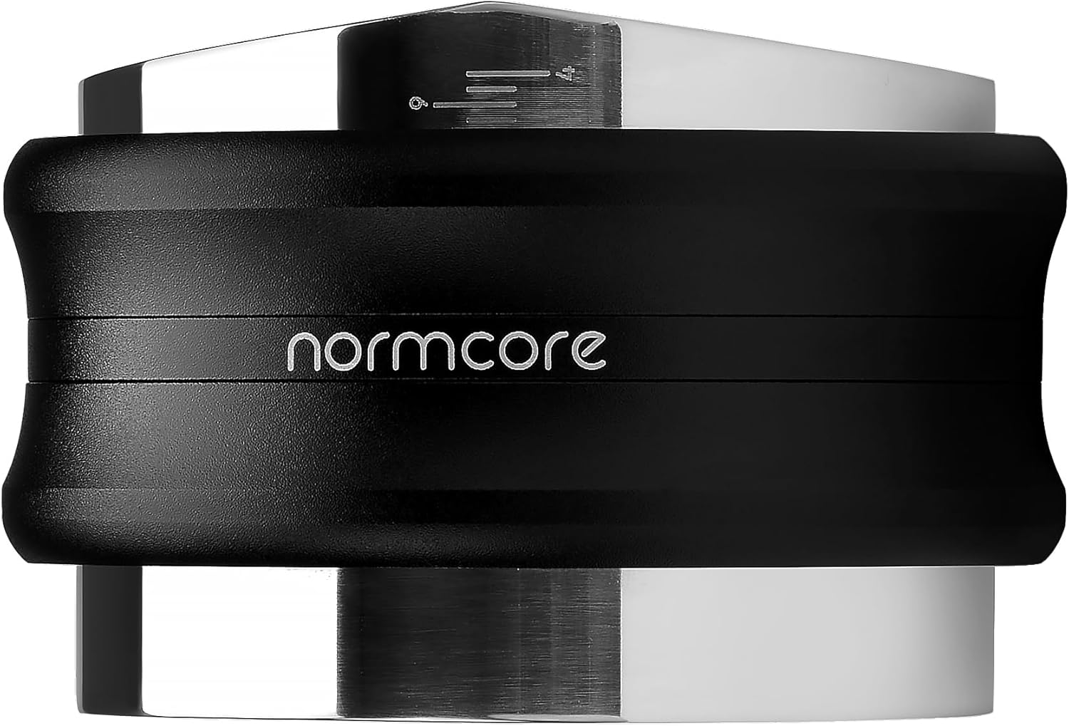 Normcore 58.5mm Coffee Distributor & Tamper, Dual Head Coffee Tamper Fits 58mm Portafilters, Double Sided Adjustable Depth, Espresso Hand Tampers, Black