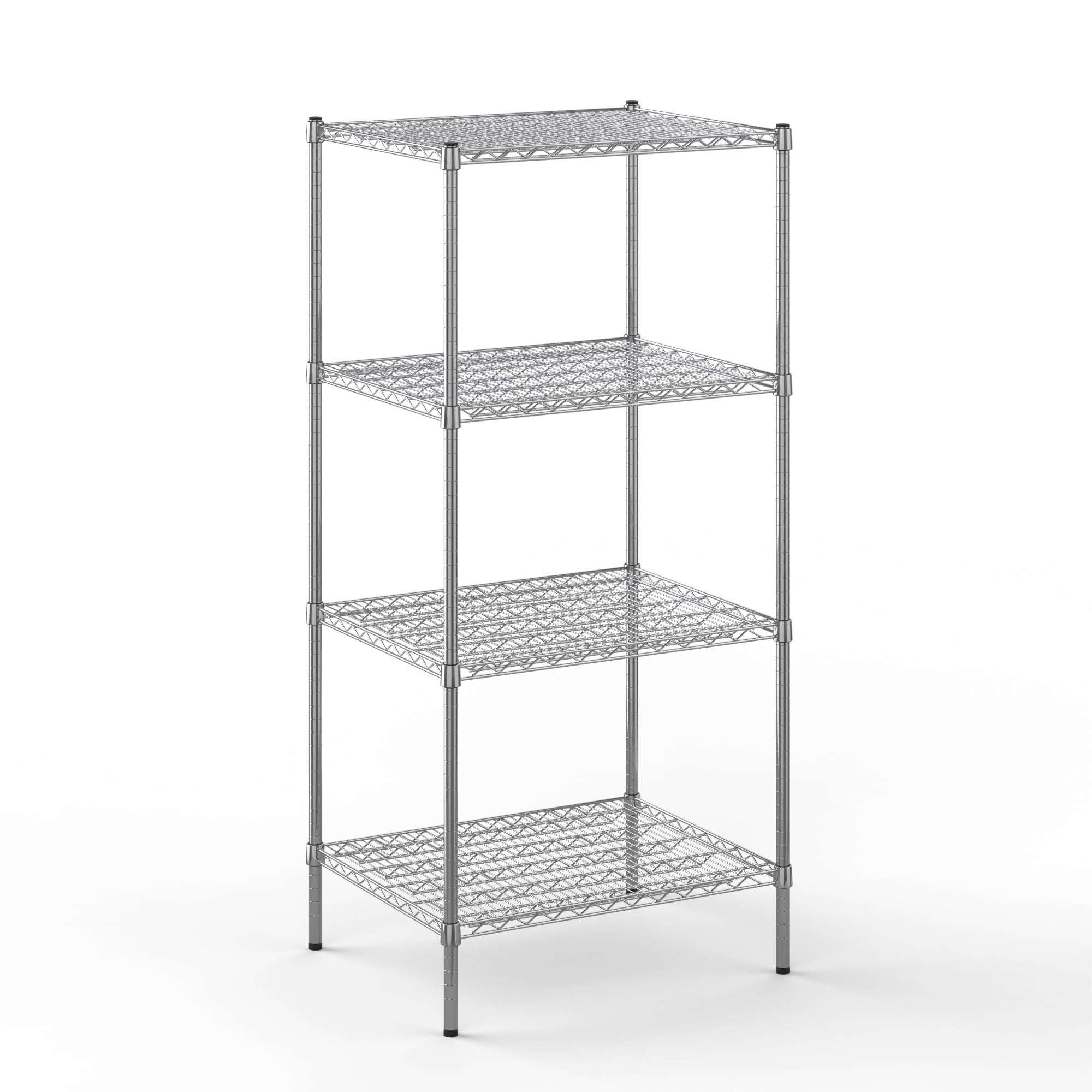 24" Deep x 30" Wide x 64" Height Wire Shelving Kit | 4-Tier | NSF Commercial Storage Rack Unit