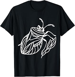 Line Art Entomologists Kissing Bug T-Shirt