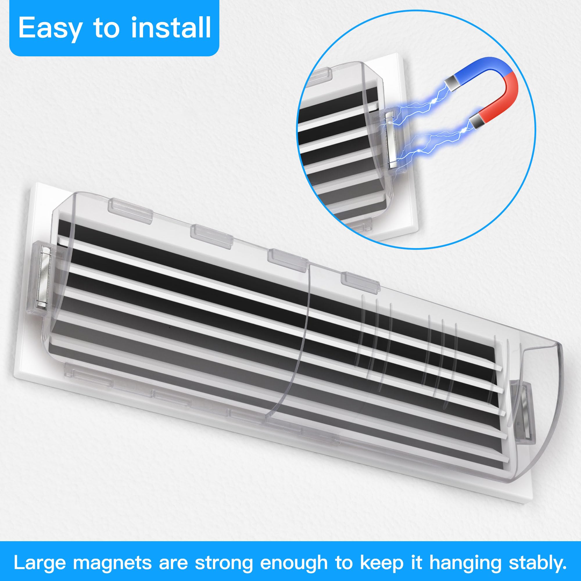 Snapklik.com : Antimbee 2 Pack Adjustable Magnetic Heat & Air Vent ...