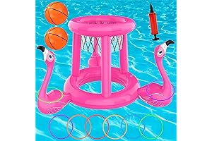 Flamingo Pool Toys Rings: Ultimate Poolside Entertainment