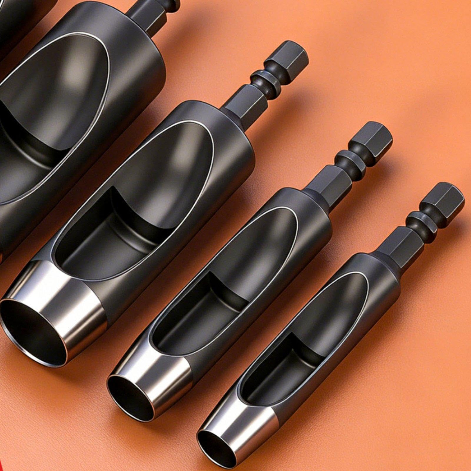 2 Alicates Eléctricos, Huecos con Filo Cortante, Fabricados en Metal de Alto Contenido en Carbono, Accesorios para Aficionados Al Bricolaje Y, 5 piezas