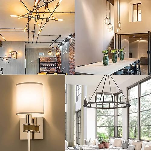 Miniatura 4 de GOOTHY Paquete de 12 bombillas LED T13 de repuesto, bombillas LED E12 impermeables de 0.6W para luces de cadena de patio al aire libre S14 G40 C7