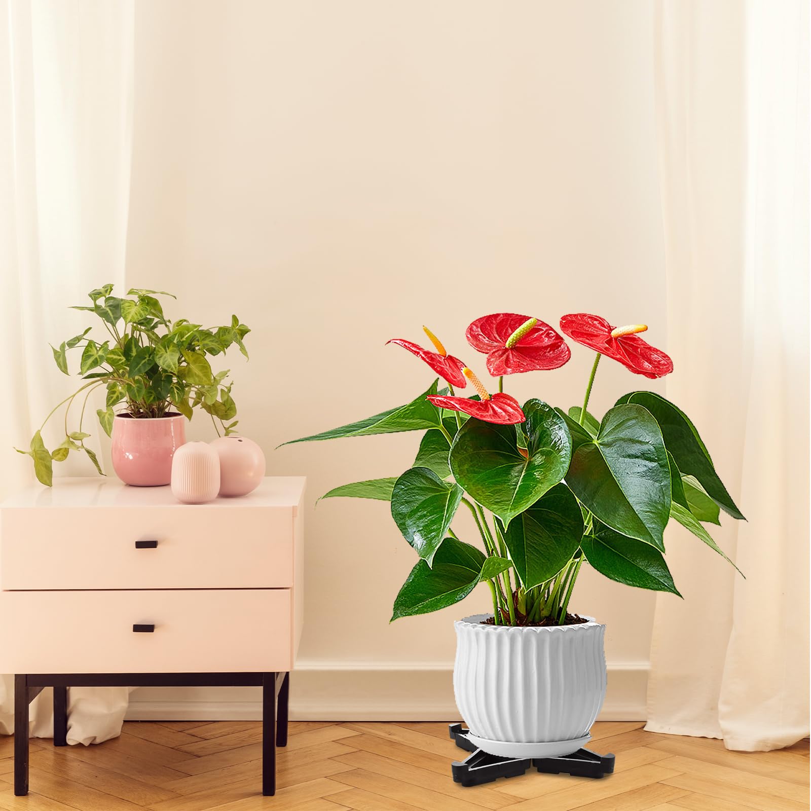 Snapklik.com : Acrux7 48 PCS Plant Pot Feet, Invisible Flower Pot ...