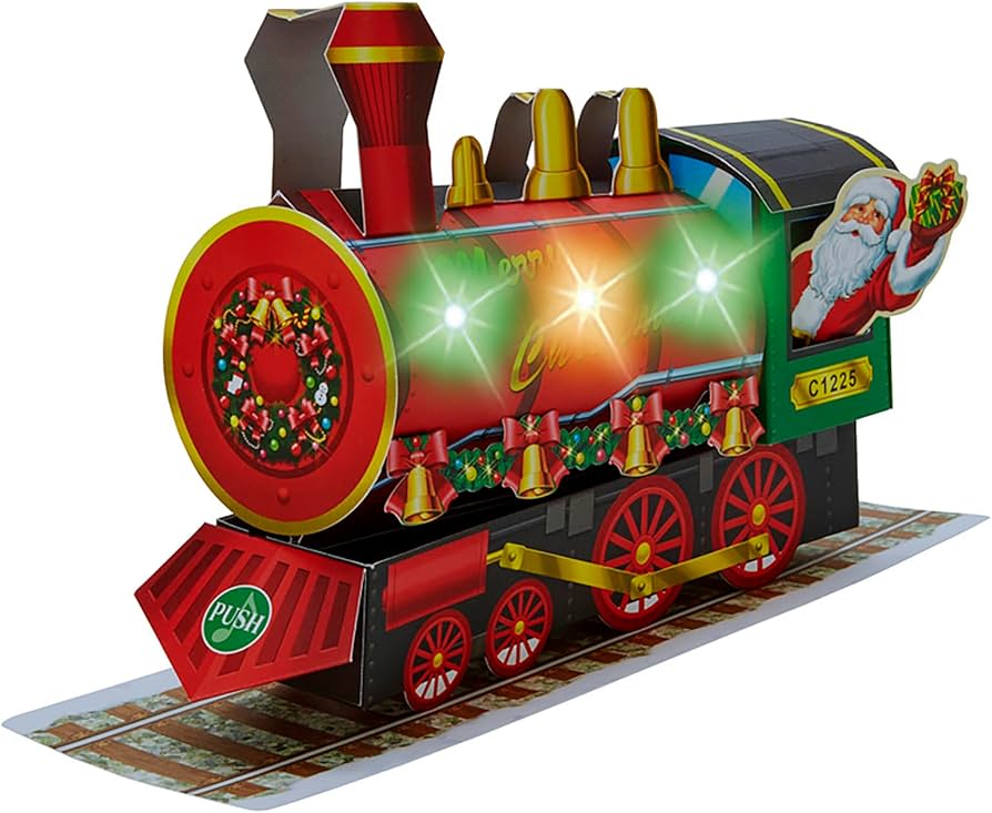 レトロサンリオK/T デコランプCNT 汽車クリスマスイルミネーション