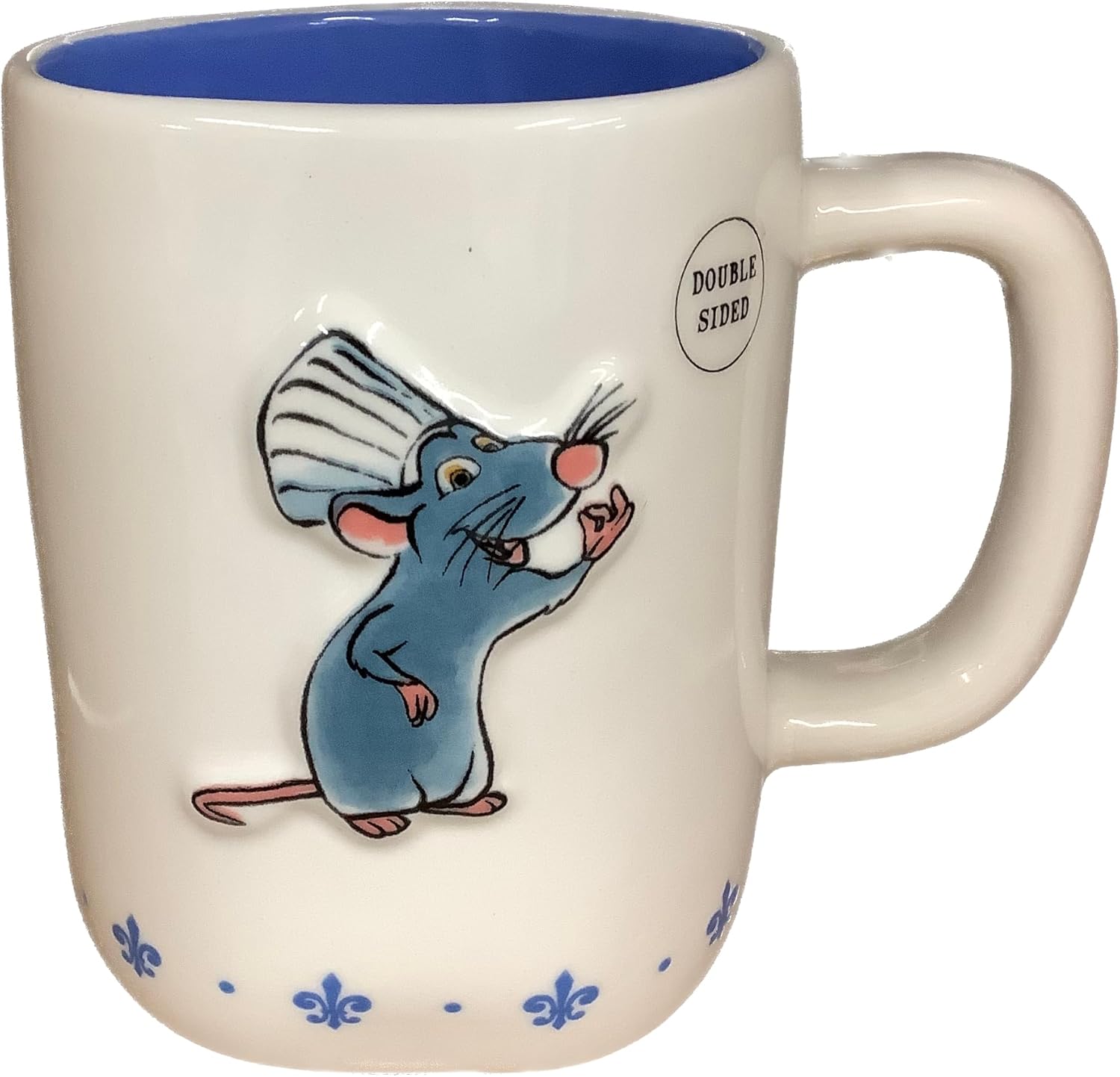 Rae Dunn Ratatouille Coffee Mug, Le Petit Chef with Remy Figure