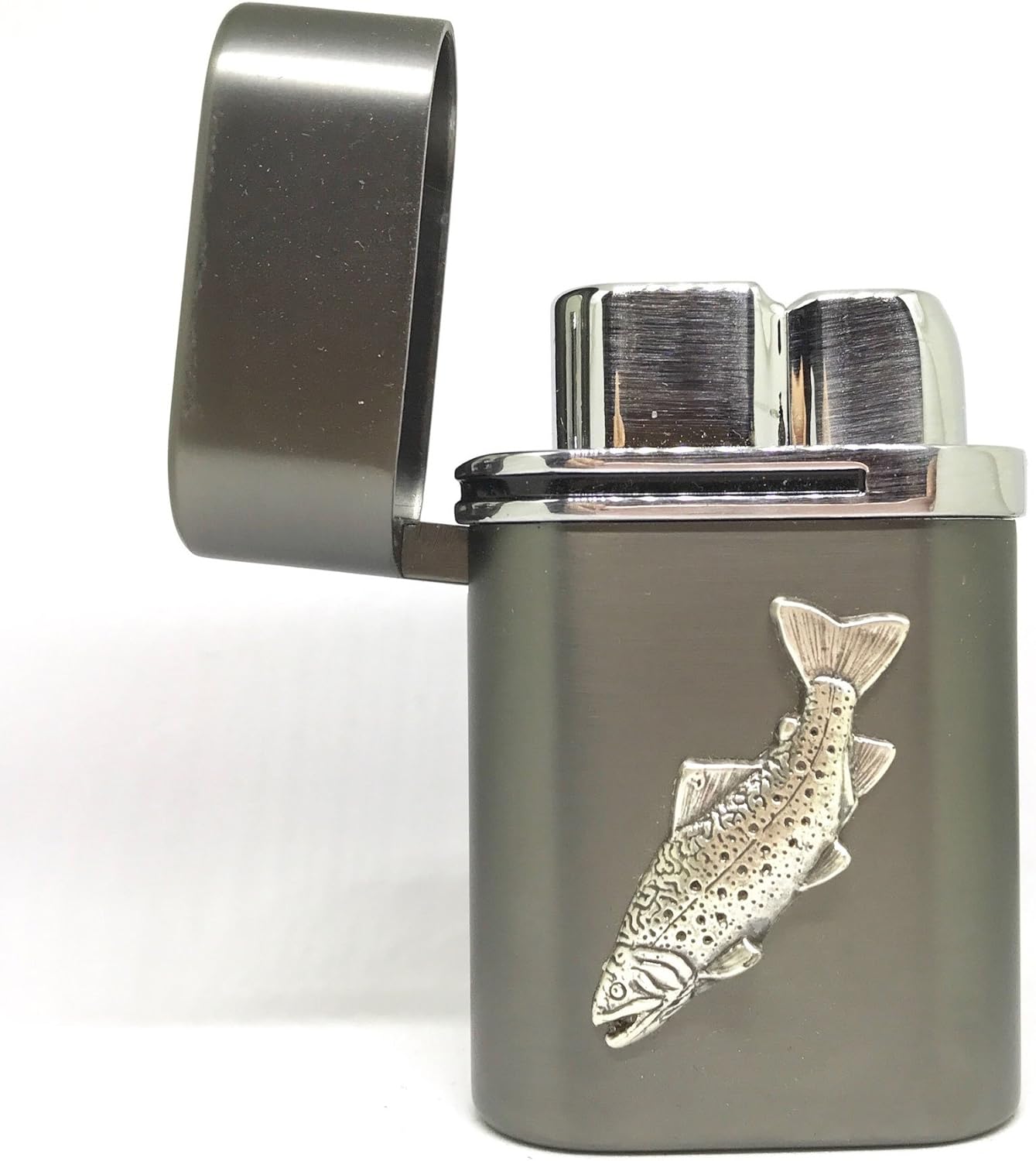 Trout Fishing Vector Thundra Desktop Lighter Triple Torch Cigar Lighter – Cigar Cutters by Jim