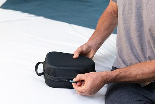 Miniatura 8 de Snugell Estuche de viaje CPAP y almacenamiento de máscara duradero con carcasa Oxford, interior acolchado suave, mango de goma ergonómico,