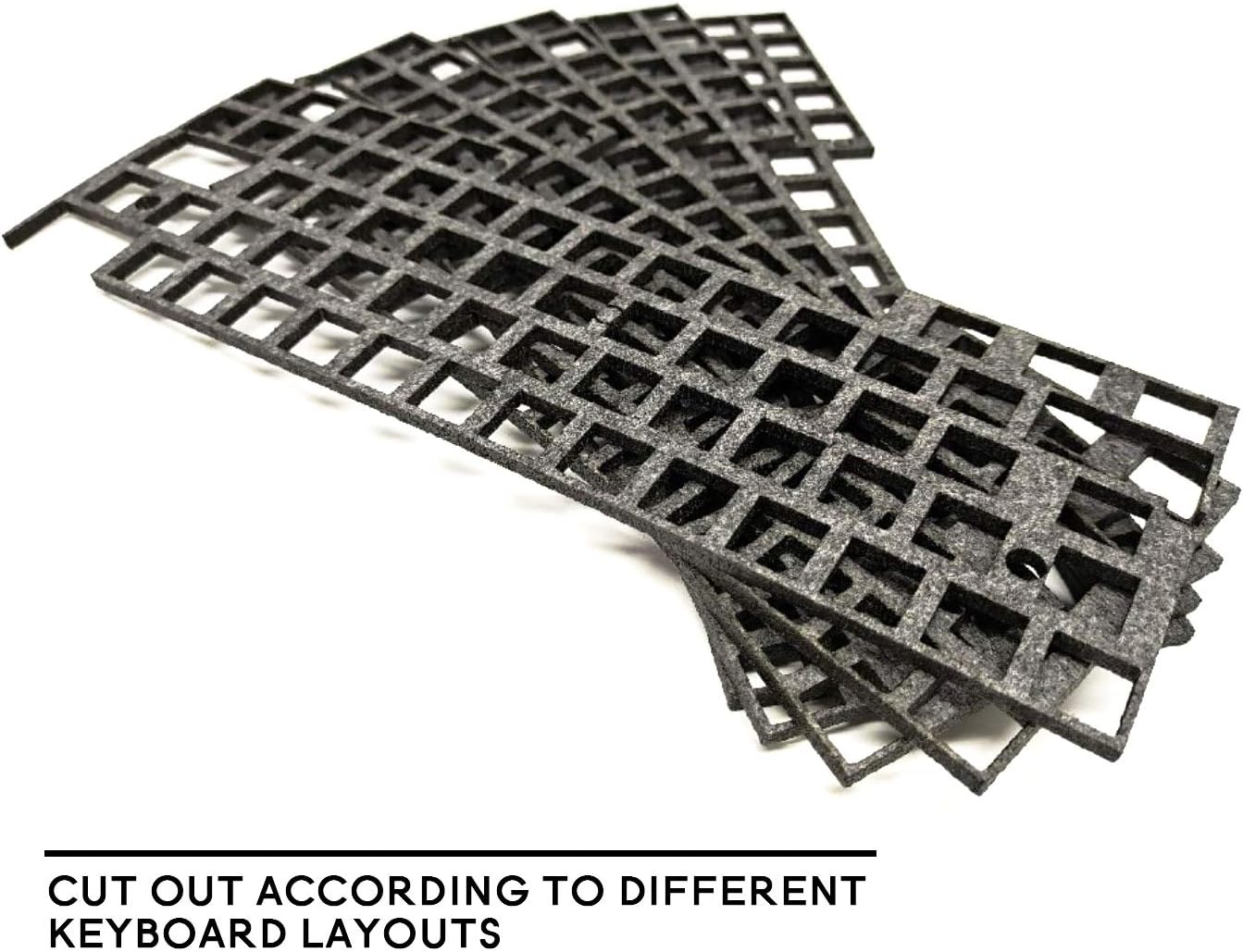 Keyboard Foam Dampener Switch Sound Dampeners Sheet Soft Landing Pads Dimple