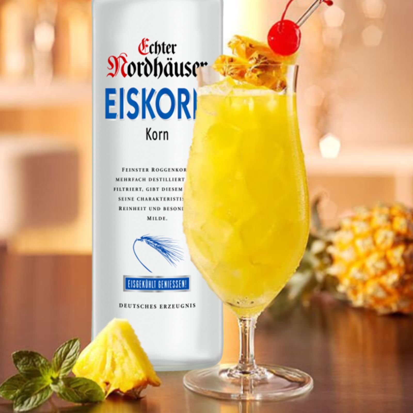 Echter Nordhäuser Eiskorn (6 x 0.7 l) - Eiskalter Korn Genuss