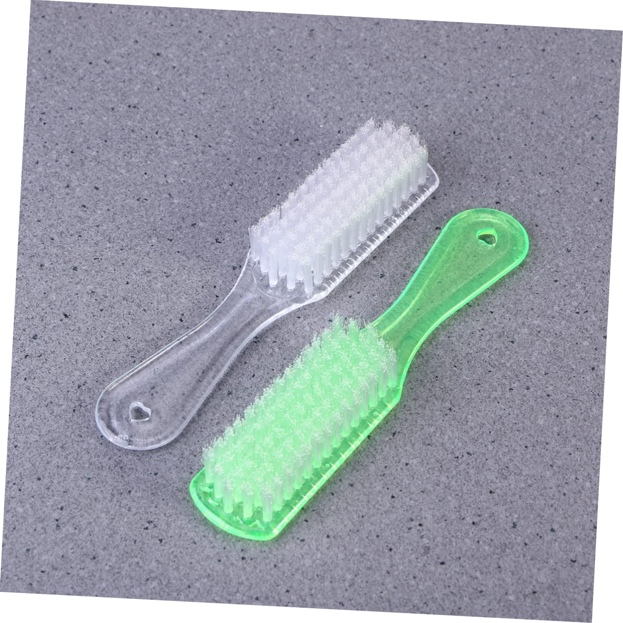 KOMBIUDA 4 Cepillos de Plástico para Limpiar Zapatos y Ropa Mango Ergonómico Fácil de Agarrar, Diseño Práctico para Uso Hogar y Diversos Proyectos Color Aleatorio