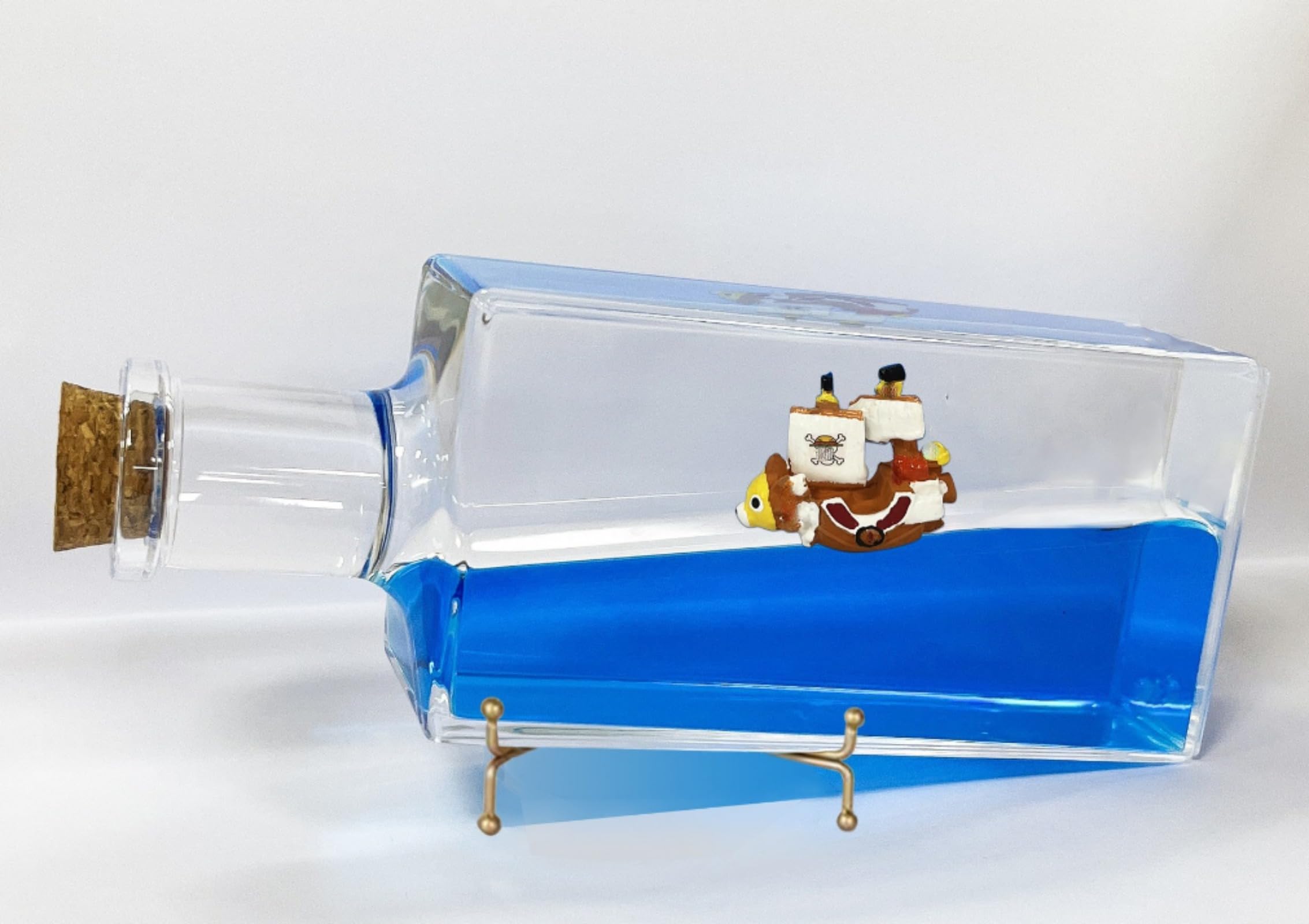 Amazon.co.jp: ボトルシップ オイルタイマー 透明感 癒し 置き型 転覆