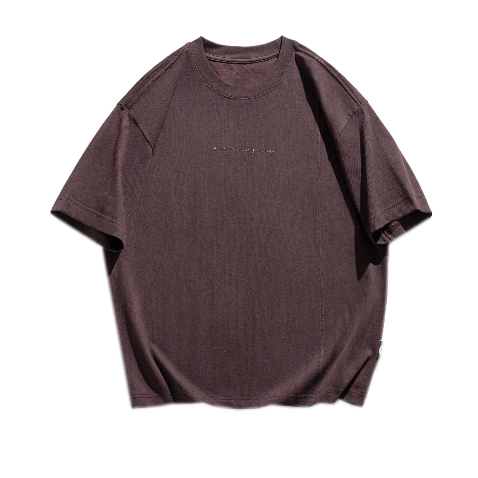 Herren T-Shirt Sommer Koreanisch Stil Vintage Bedruckt Kurzarm Oberteil