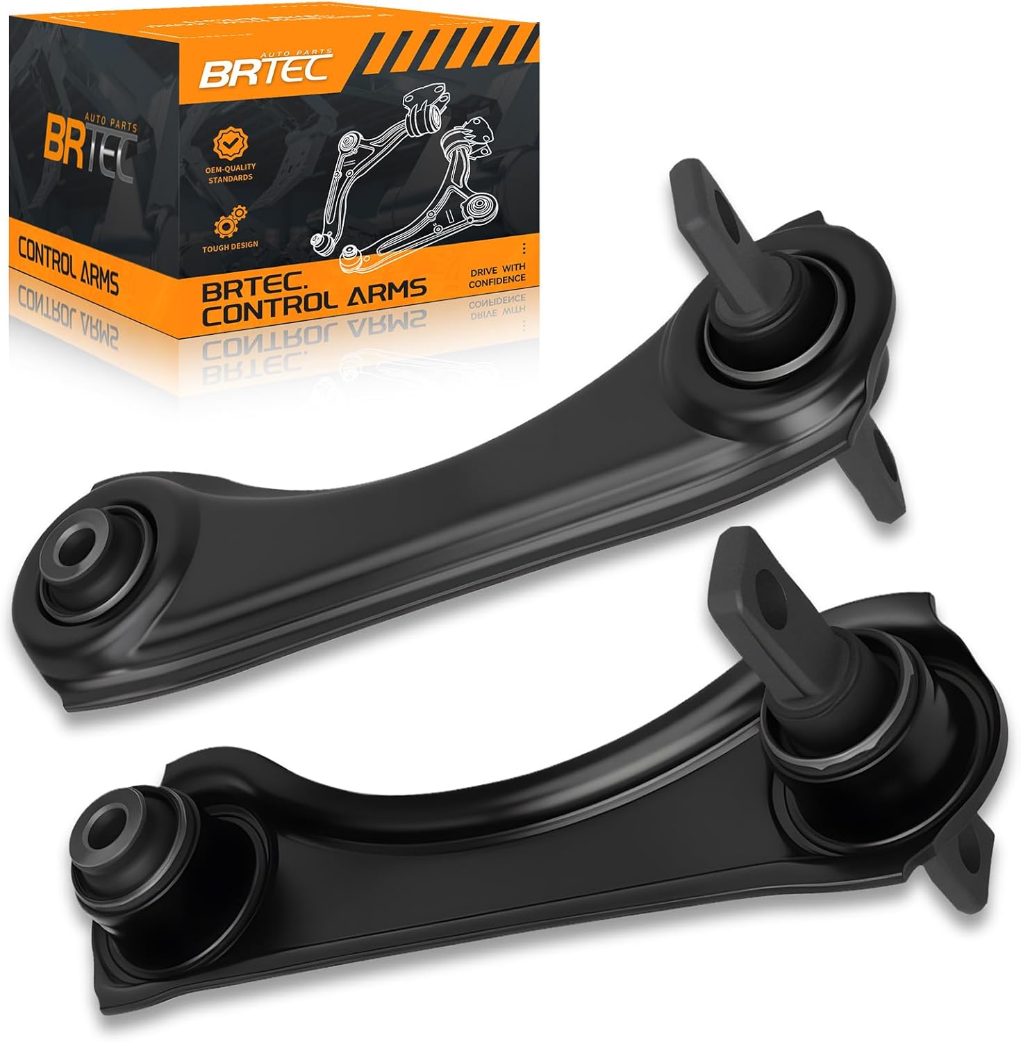 Rear Upper Control Arms Compatible with Honda Civic CR-V 1992-2000, Acura EL & Integra 1997 1998 1999 2000 2001 RK640286 RK620048