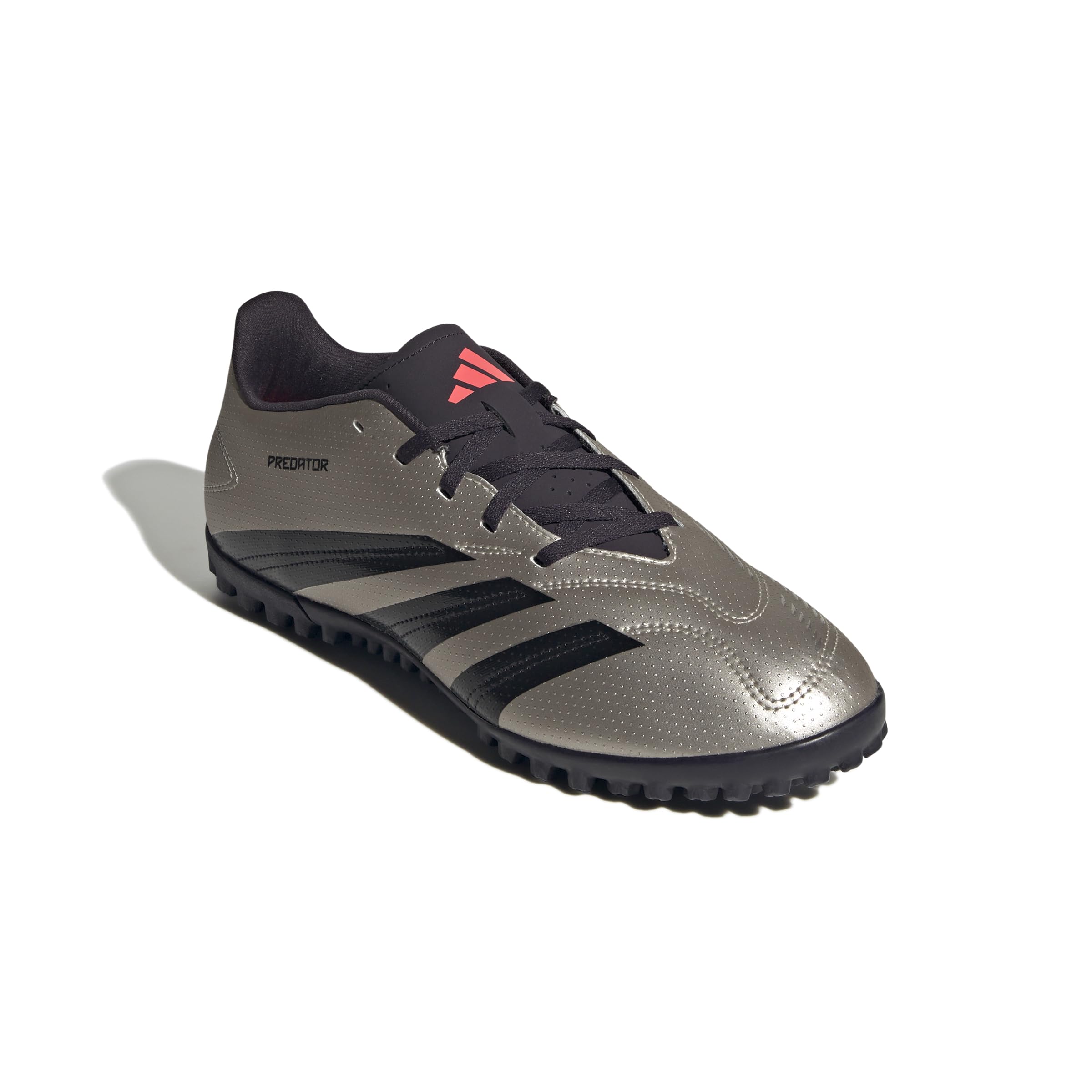 ADIDAS Męskie buty piłkarskie Calzado de Fútbol Predator Club Pasto Sintético, szare, 43 1/3 EU, szary, 43 1/3 EU