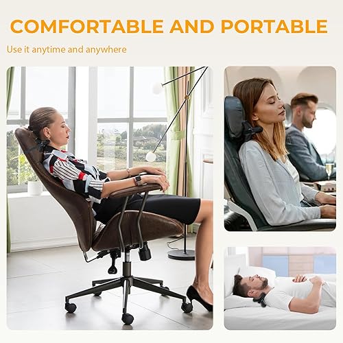 Miniatura 4 de Herramienta de liberación occipital, masajeador de punto de activación de cuello y hombro para aliviar el dolor de cabeza, dispositivo de punto de