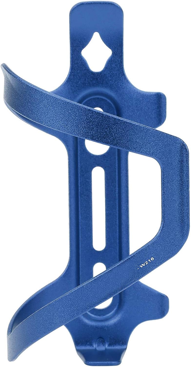Portable Bike Bottle Bracket Strong Compact Design for Convenient Water Bottle Access (Blue)