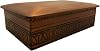 Classic Wooden Box Mens Jewelry Box Polish Handmade Linden Wood Keepsake