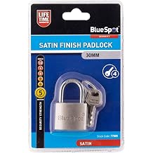 Fort Knox 77005 30 mm Satin Finish Padlock, Gold