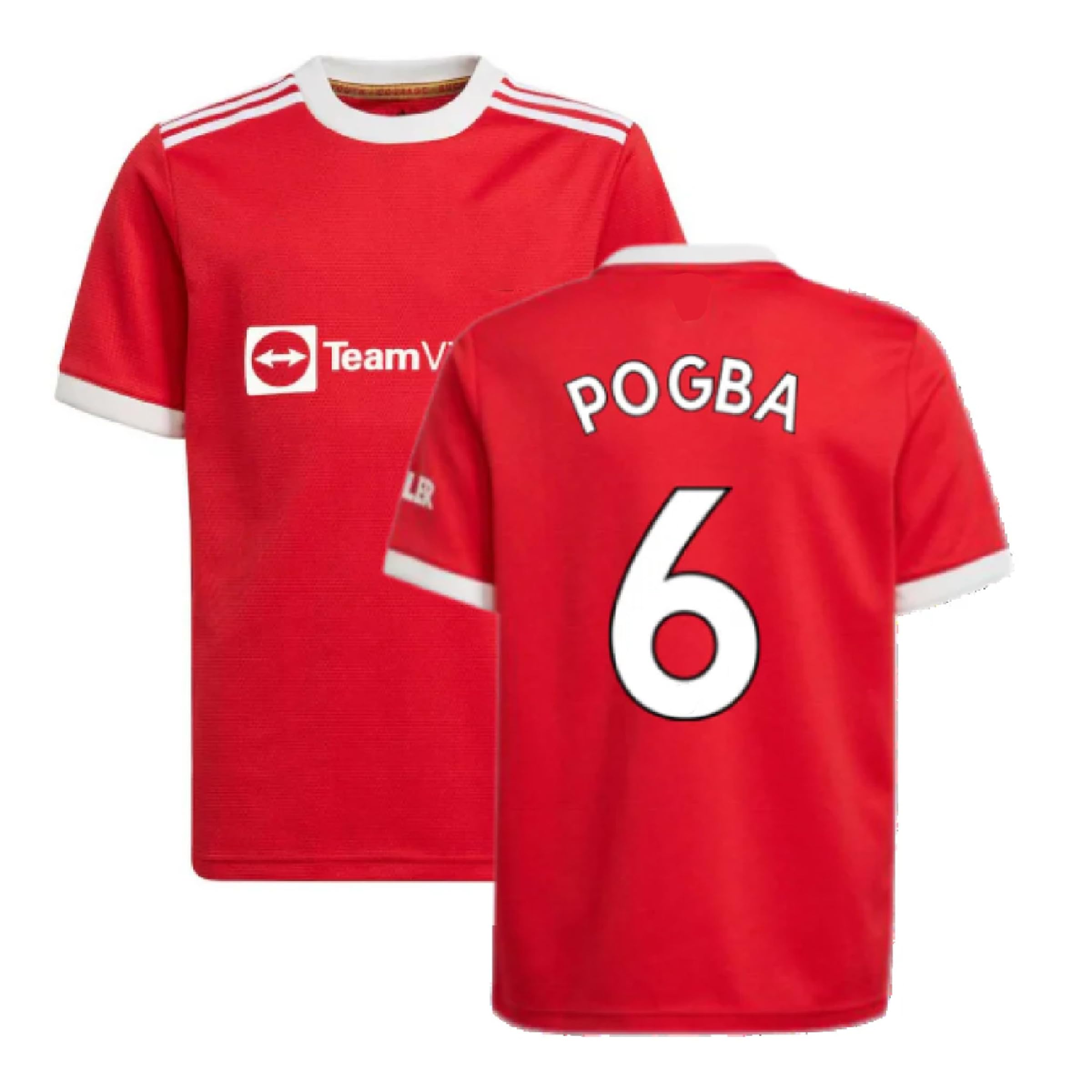 Pogba Jersey 6 Number Football Jerseys Man Uni tedd Club Team Men's Home Jersey-picture-32