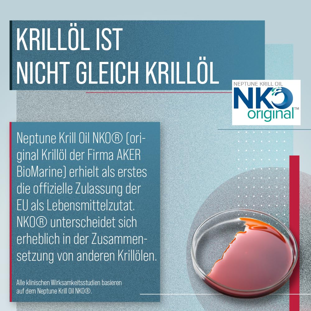Sanct Bernhard Krillöl-Kapseln, original Neptune Krill Oil, geruchsarm, Inhalt 90 Kapseln