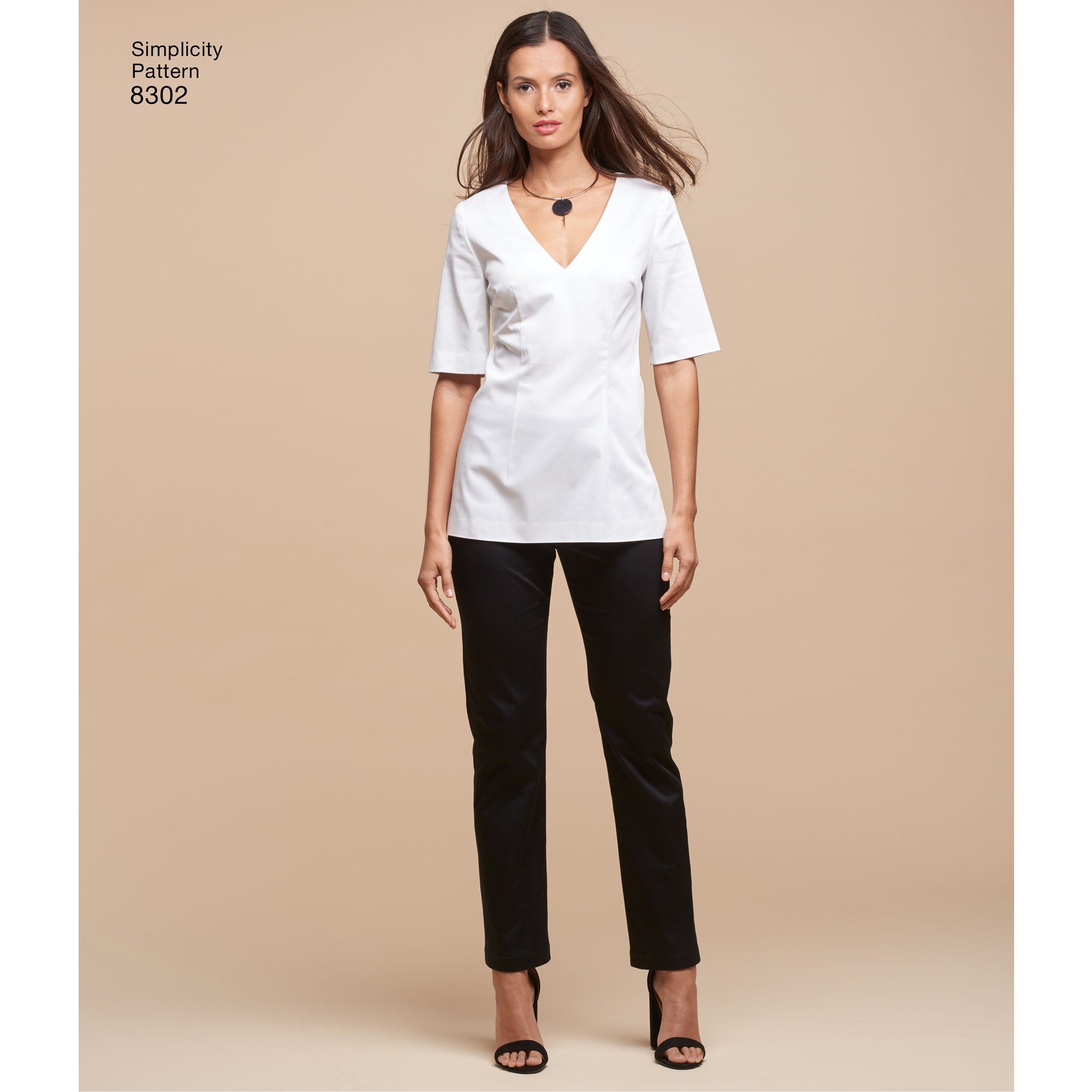 Patron De Couture Simplicity Elegance - Robe Pantalon Ou Tunique - Tailles S à XXL (38 à 56) - Vintage Neuf