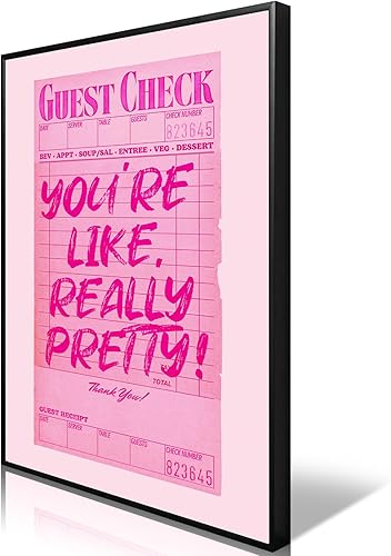 Miniatura 13 de Xianyojafa Funky Guest Check - Lienzo decorativo para pared, moderno póster de carrito de bar azul preparado para estética de habitación, estampado