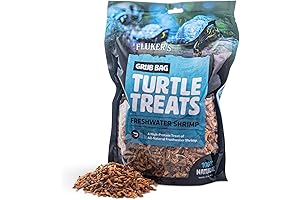 Fluker's Premium Turtle Treat: Nutritious River Shrimp for Aquatic Pets