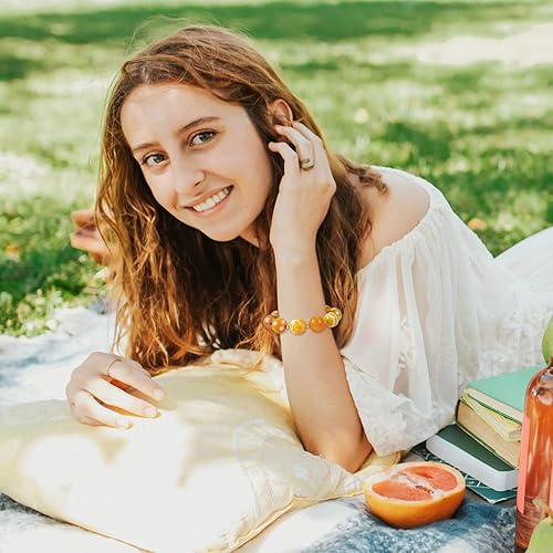 Vista 5 de Cheriswelry Juego de 240 cuentas de goma de mascar gruesas de 0.78 pulgadas con cuentas de resina acrílica, anillos de salto, cierres de langosta