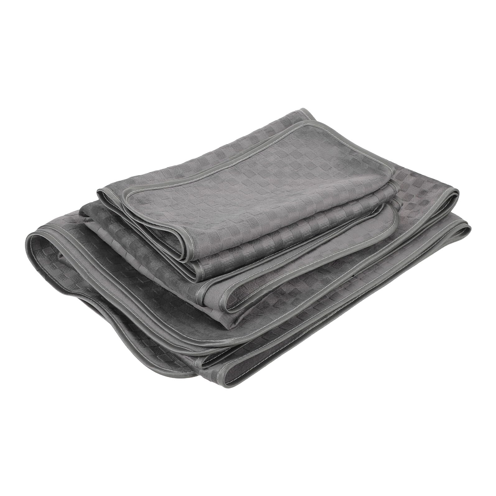 Fundas para chaise longue lavables para proteger sofá de salón de manchas tela polar gris