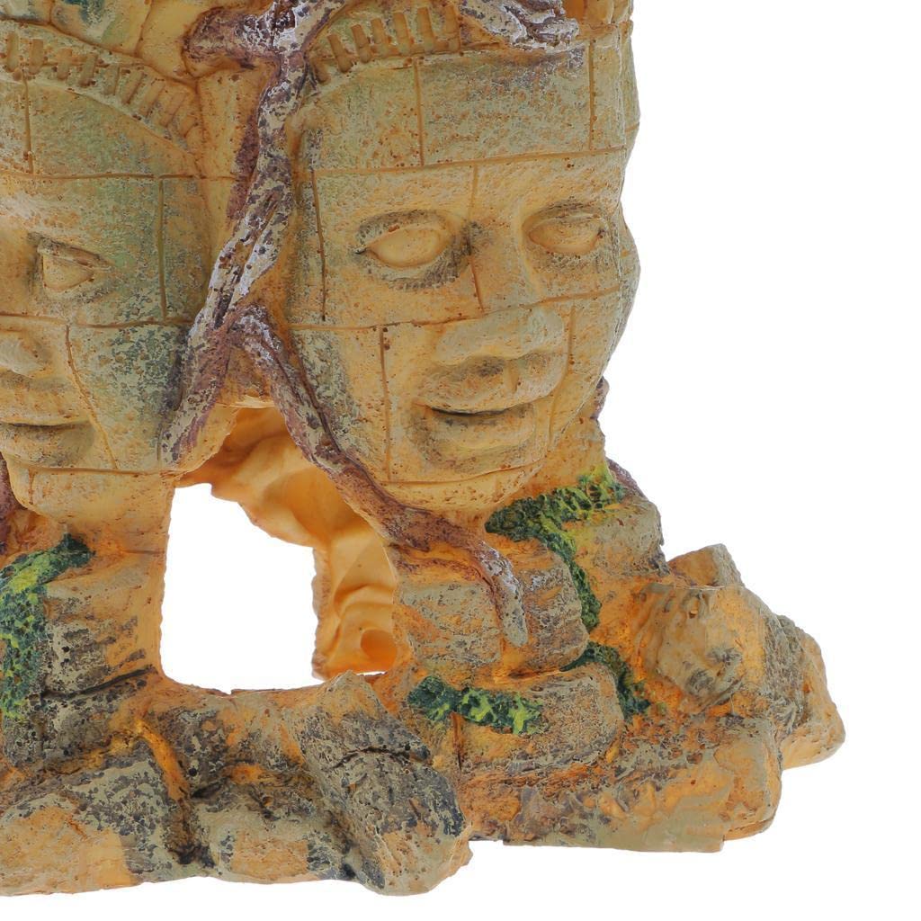 Sharplace Terrarium Aquarium Dekoration, Buddha Höhle, Versteck