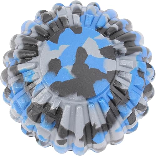 Bola de masaje de pies de rayas de camuflaje EVA masajeador muscular para alivio de la fascitis plantar, herramienta de entrenamiento de fitness