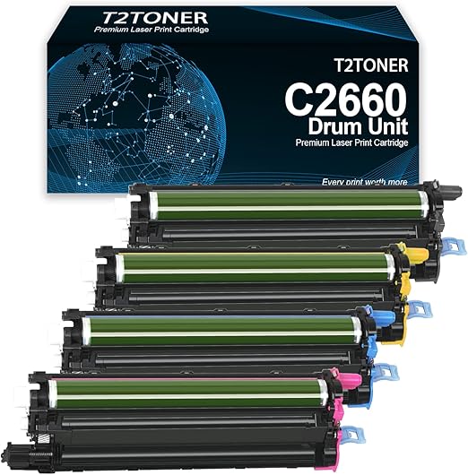 C2660 Remanufactured Drum Unit Replacement for Dell C2660 C2660dn C2665 C2665dnf