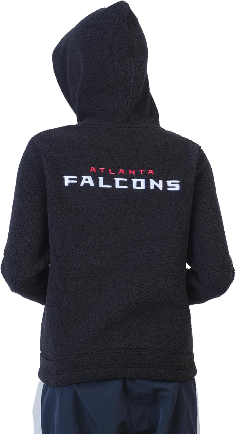 Soft Sherpa Hoodie Jacket with Full Zip for Women by Ultra Game - Image 2