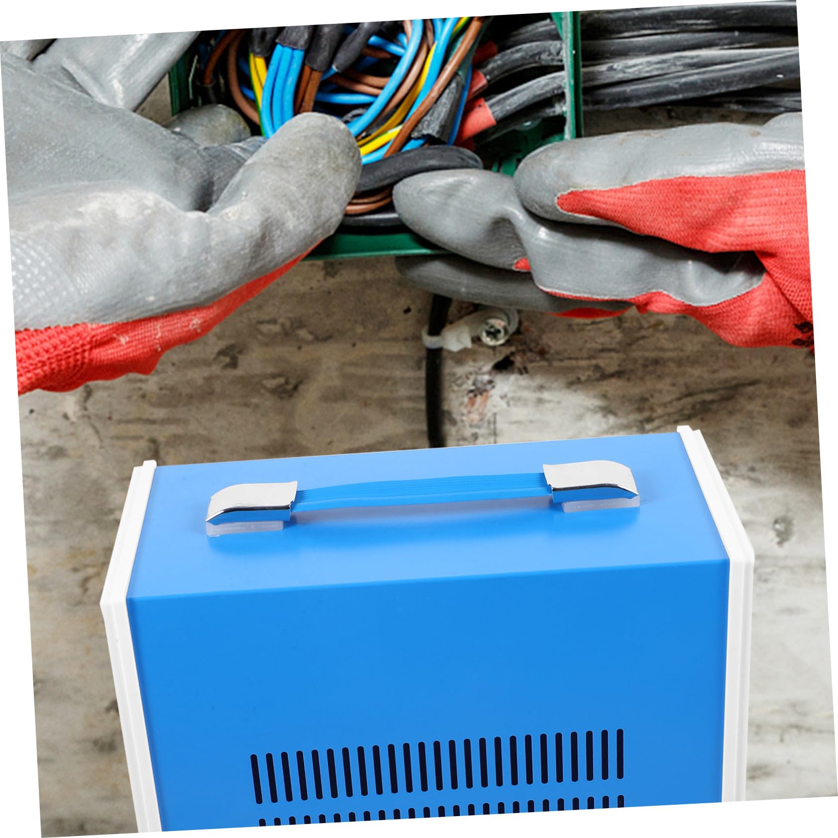 Scatola di Derivazione in Metallo per Progetti Elettronici DIY Custodia Elettrica in Abs e Ferro Resistente Isolamento Termico per Uso Residenziale e Commerciale