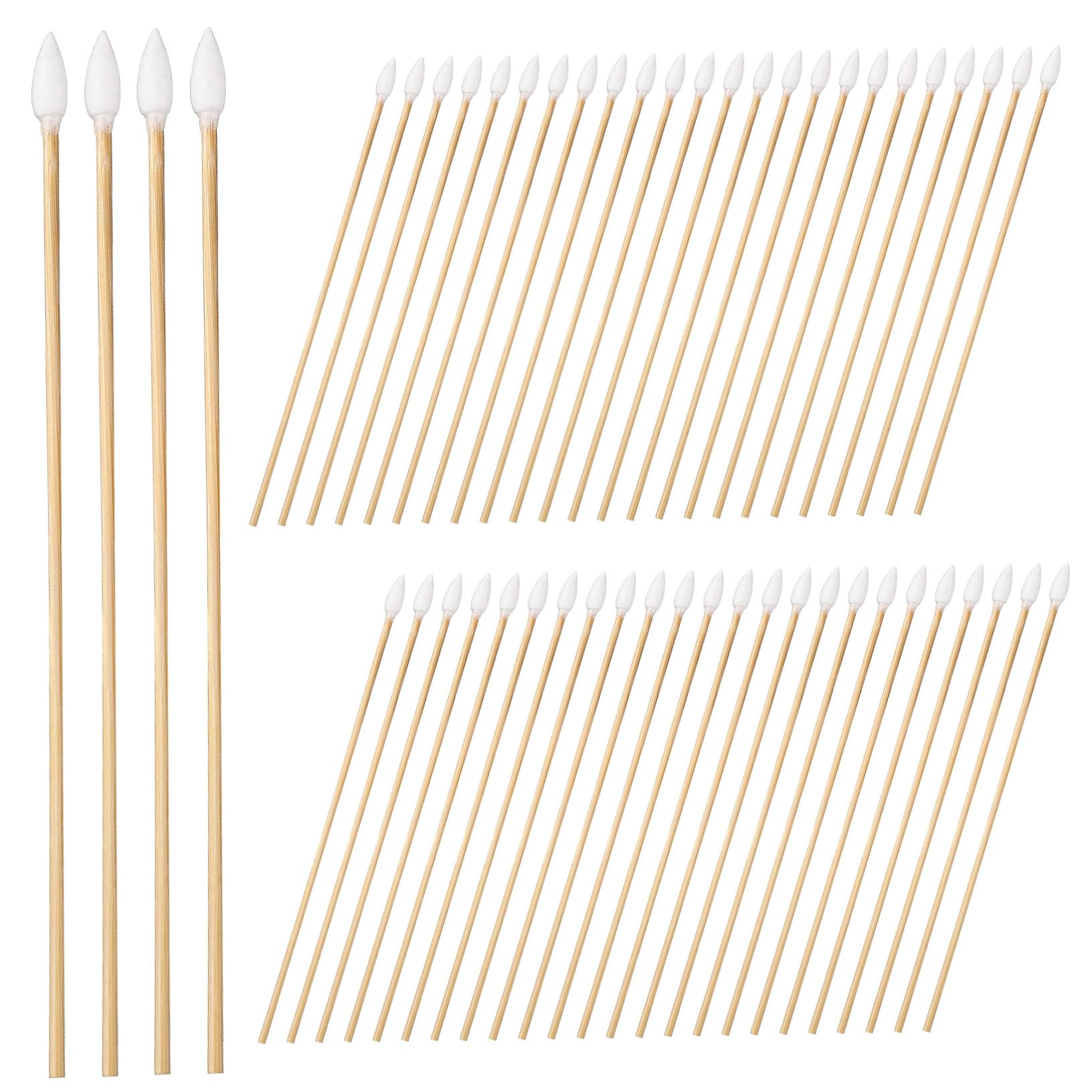 Palillos Aplicadores De Maquillaje Hisopos De Algodón Para Oídos Hisopos Limpiadores Para Fines Cosméticos Puntas Para Baño Uñas De Oídos Puntas Para Remover 500 piezas*4