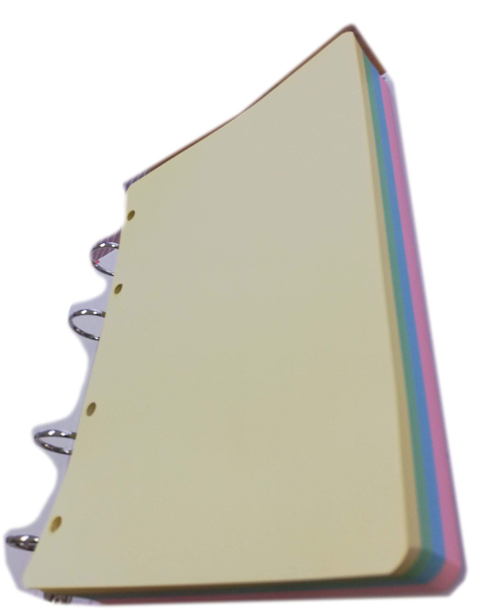 RICAMBIO CARTA PER RACCOGLITORE A5 CON 4 FORI (200 Fogli colorati 50x4)