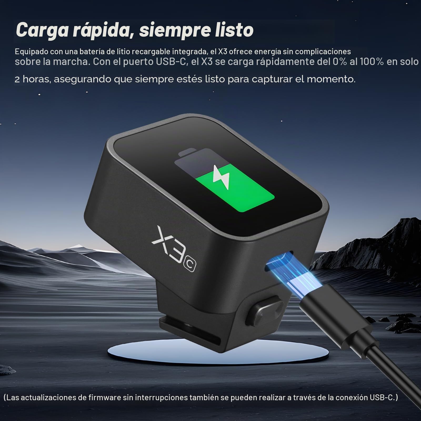 Godox X3-C X3C Wireless Flash Trigger Disparador de Flash Inalámbrico para Canon Cámara OLED Pantalla táctil 2.4GHz 1/8000S HSS TTL Función Tcm Batería Remote Camera Flash Trigger para Canon