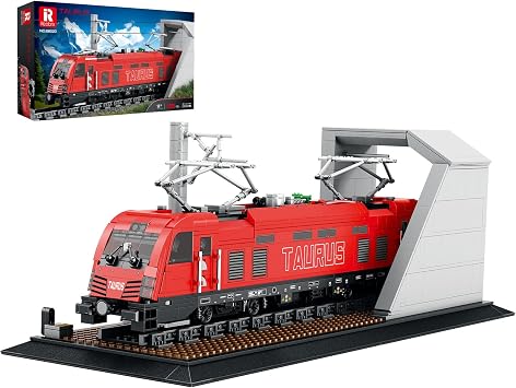 Reobrix  ehir Tren Seti, Tabanl  MOC Klasik Araba Yap  Ta  Seti, Retro Toros Elektrikli Tren 66020, Yeti kin Kamyon Severler i in Model, Hediyeler Ev Dekorasyonu, 1939 Par a